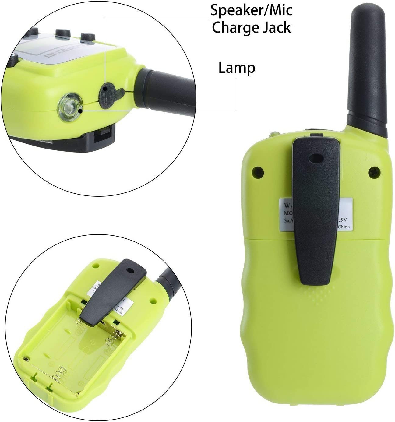 Miniatura 2 de Walkie Talkie BF-T3 x2